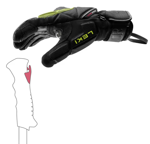 Leki WCR Coach 3D – Guanti Sci Unisex