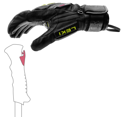 Leki WCR C-Tech 3D – Guanti Sci Unisex