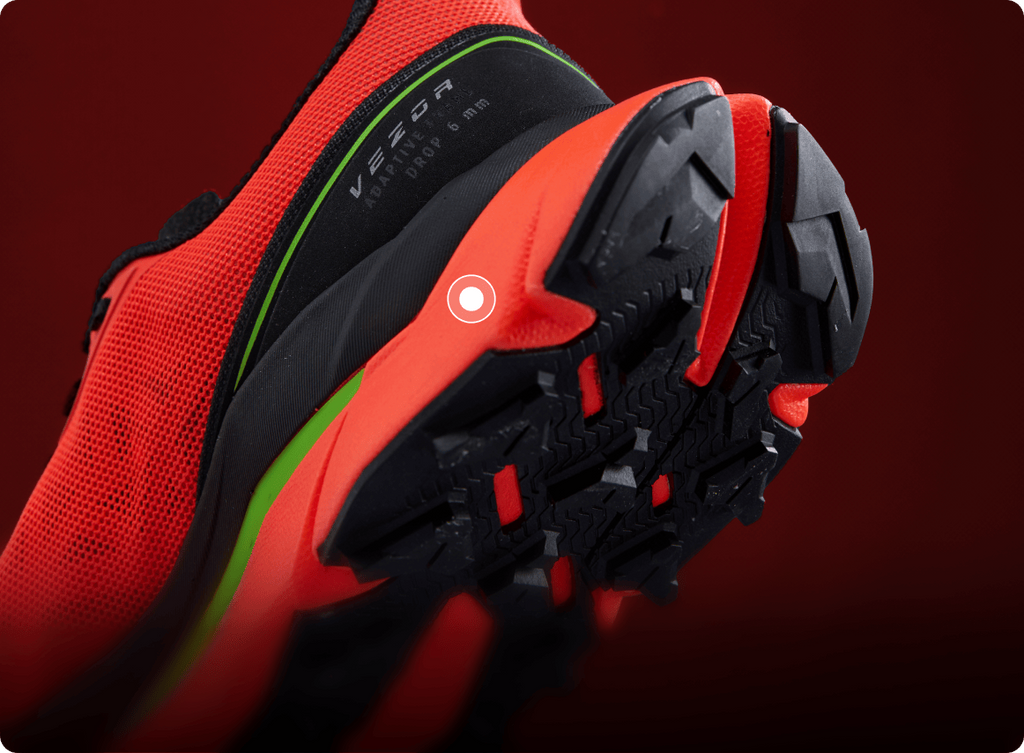 Rossignol | Vezor Neon Red | Scarpe Trail Running Donna