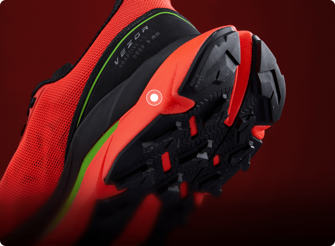 Rossignol | Vezor Neon Red | Scarpe Trail Running Donna