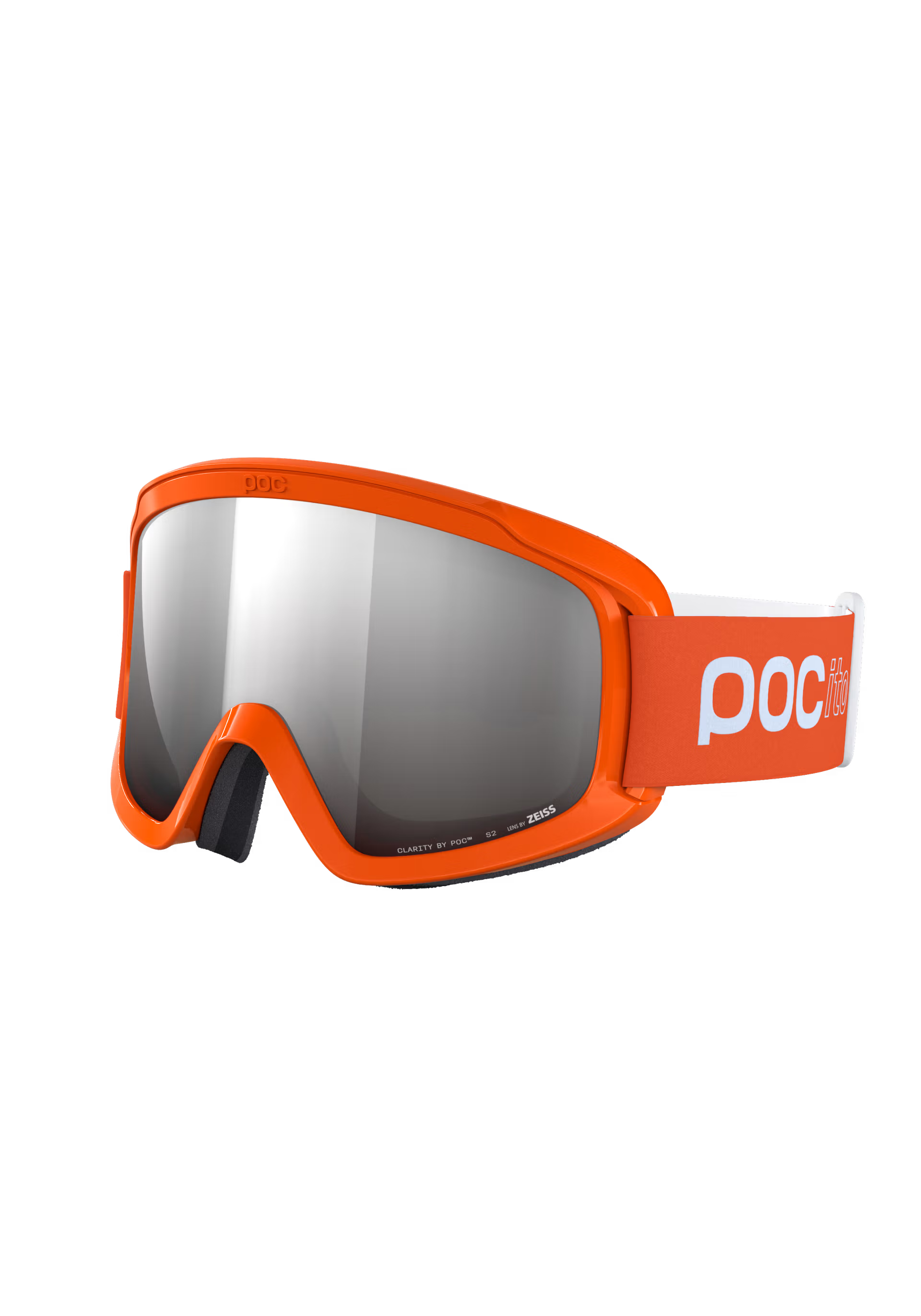 POC | POCito Opsin | Maschera Sci Junior Orange Silver