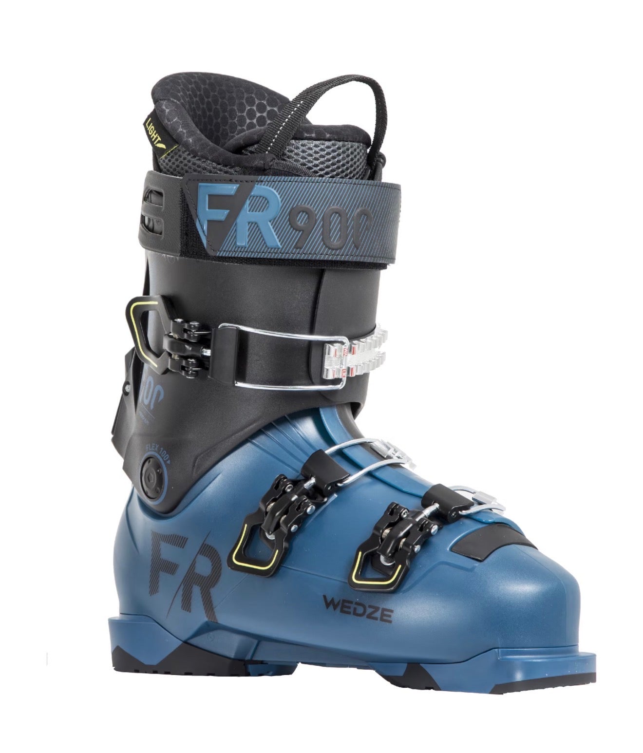 Wedze FR 900 – Scarponi Sci Freeride Uomo Blu/Giallo