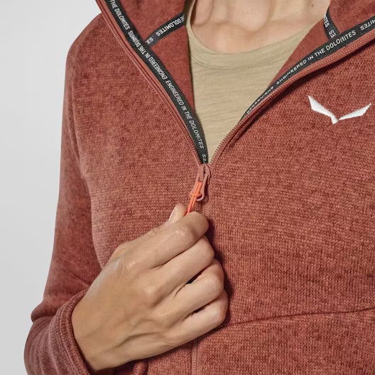 Salewa | Puez Rocca Polarlite Jacket con Cappuccio Donna | Giacca Outdoor