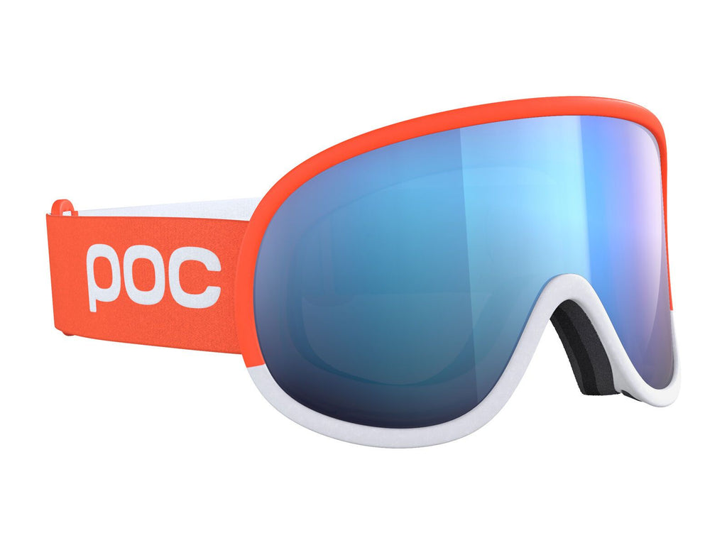 POC | Retina Big Clarity Comp | Maschera Sci  Fluorescent Orange & Hydrogen White