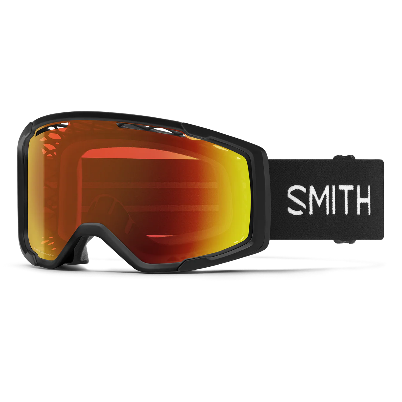 Smith | Rhythm MTB Black ChromaPop Everyday Red Mirror | Maschera MTB