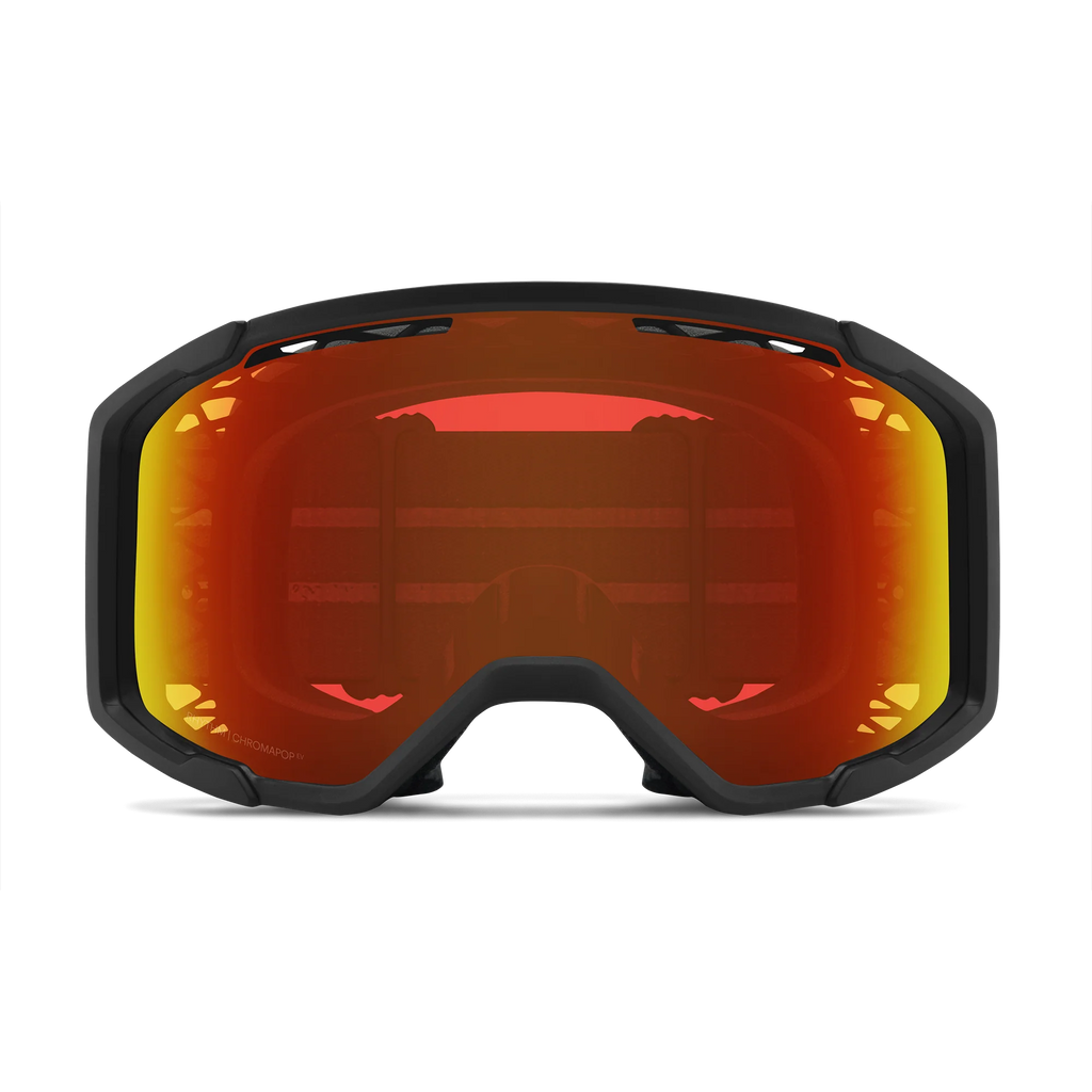 Smith | Rhythm MTB Black ChromaPop Everyday Red Mirror | Maschera MTB