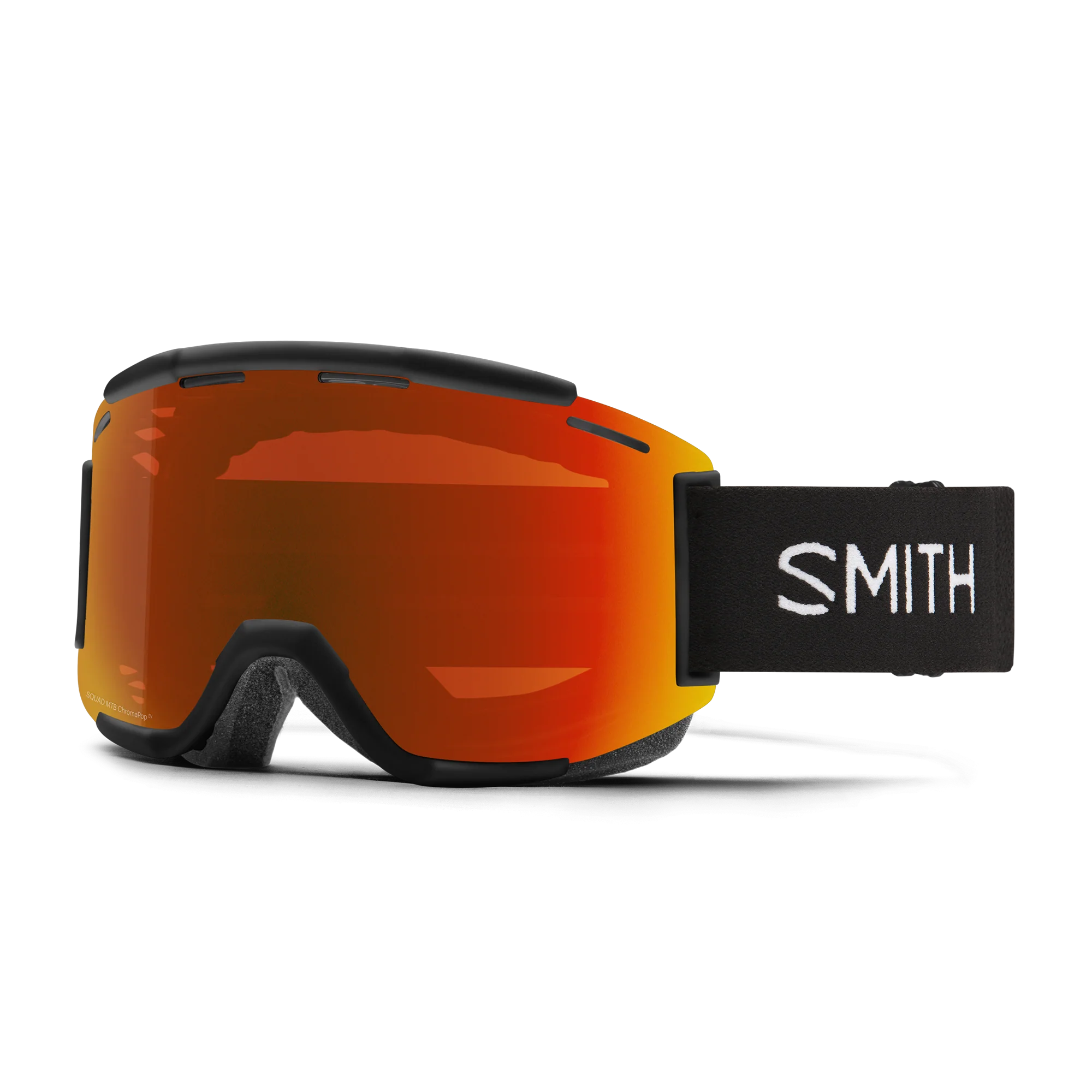 Smith | Squad MTB Black ChromaPop Everyday Red Mirror | Maschera MTB