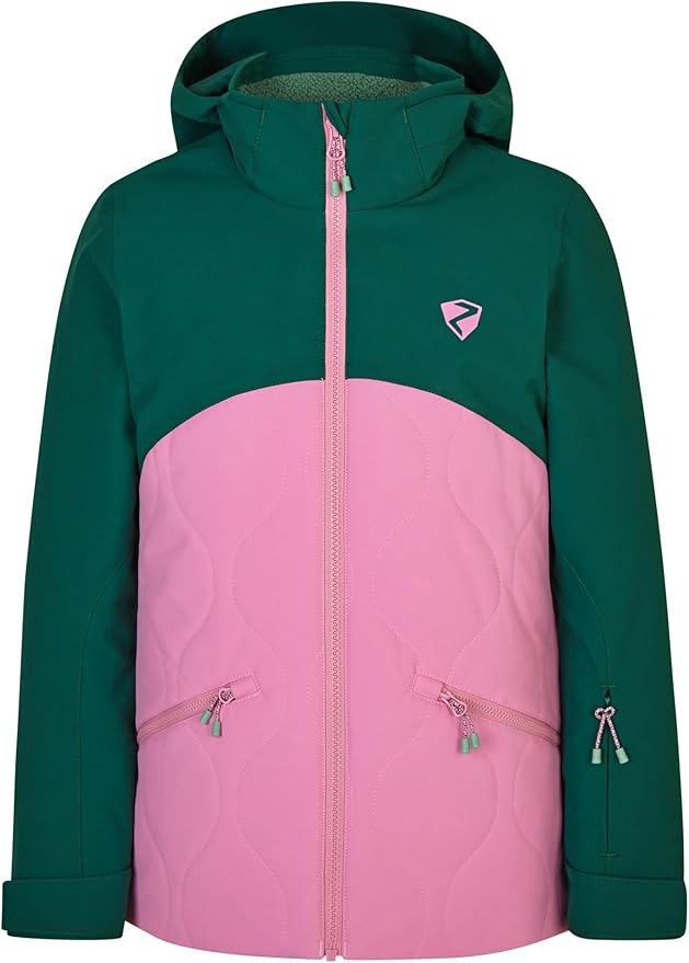 Ziener | Ayla Giacca Sci Junior | Verde Rosa